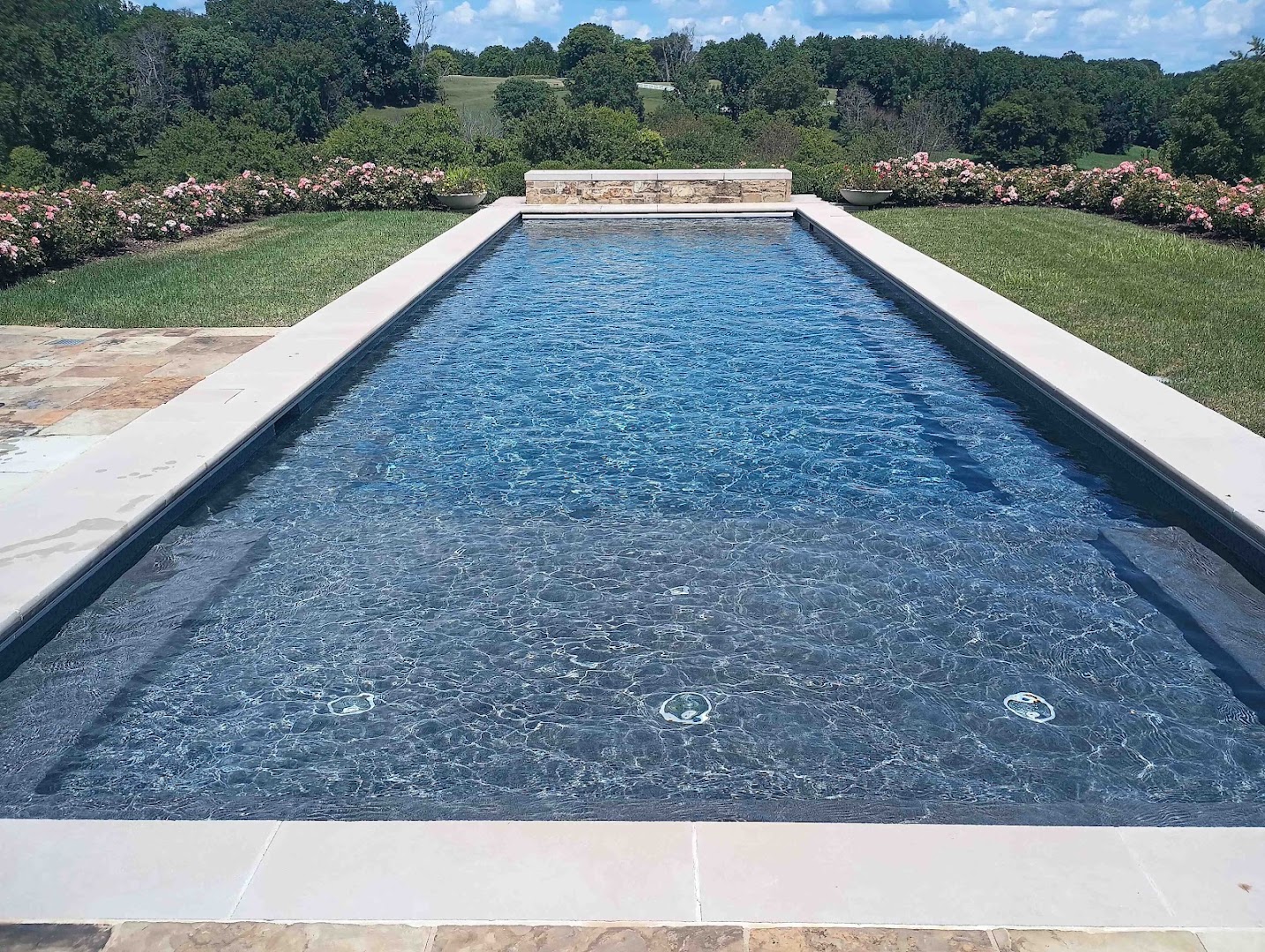 West Meade Pools service, clear water