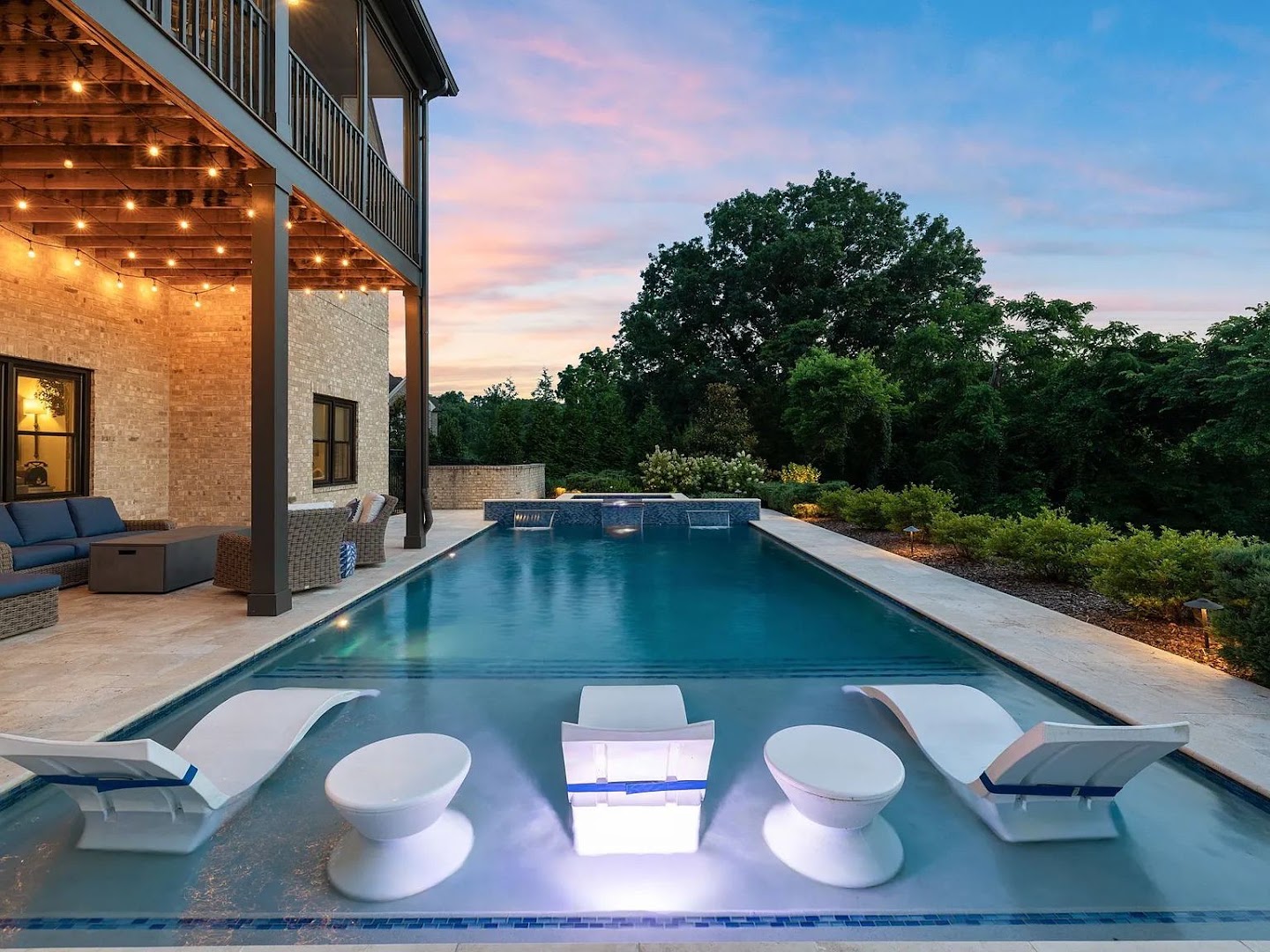 Pool and patio