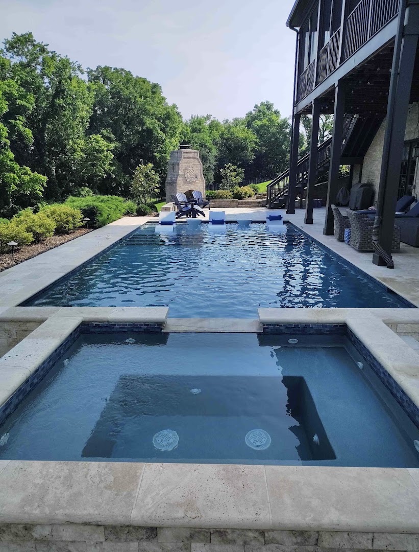 Backyard pool